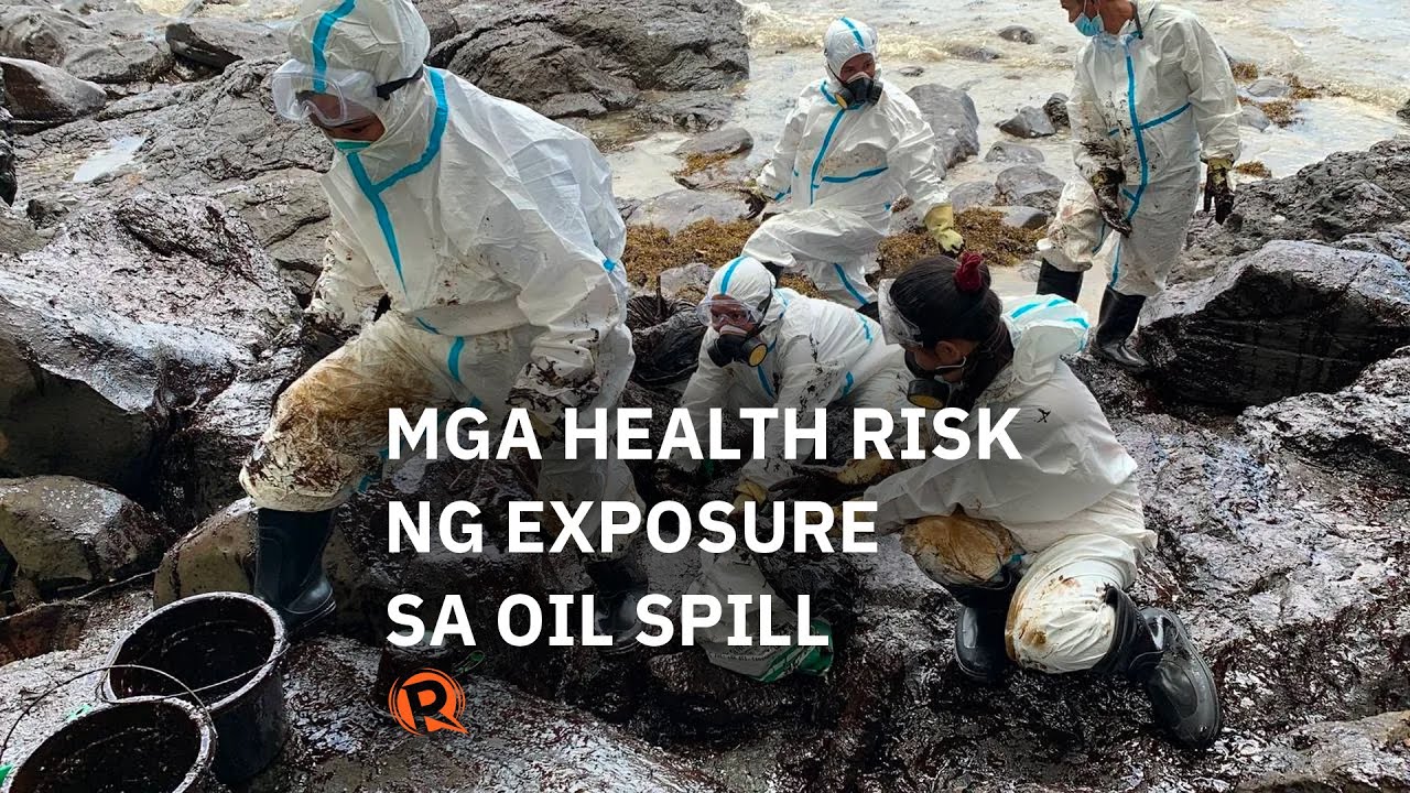 PANOORIN: Ano ang health risks ng exposure sa oil spills?