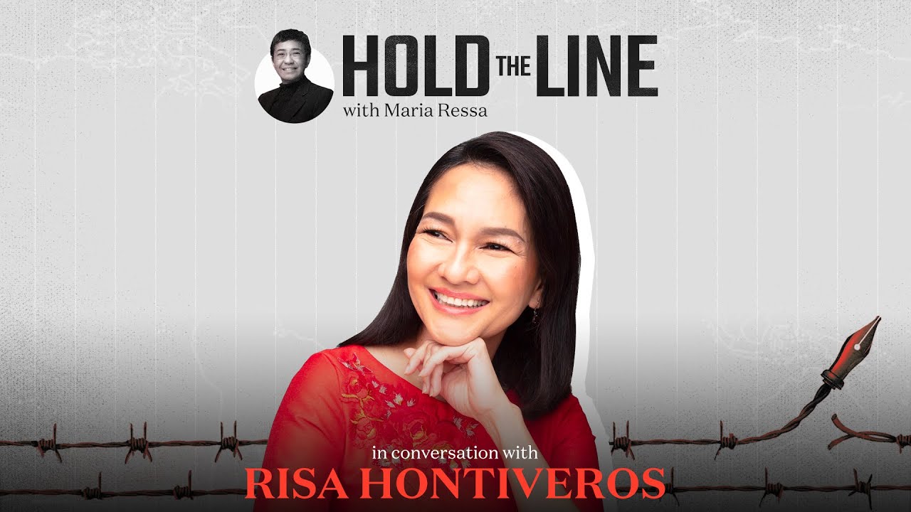 #HoldTheLine: Maria Ressa talks to Senator Risa Hontiveros