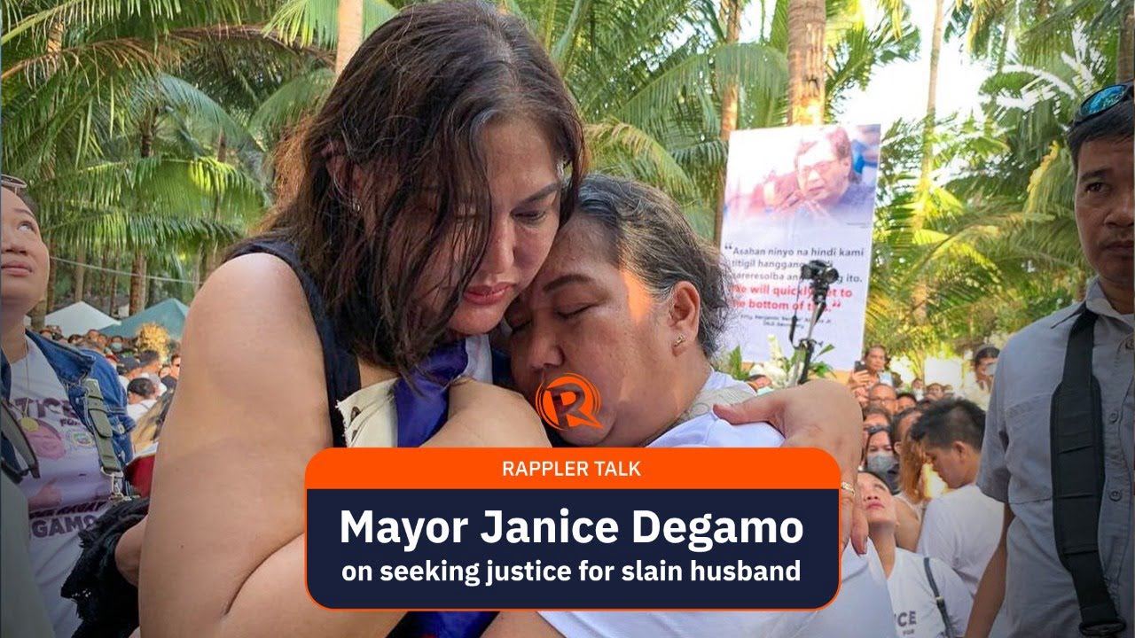 Rappler Talk: Mayor Janice Degamo on seeking justice for slain husband