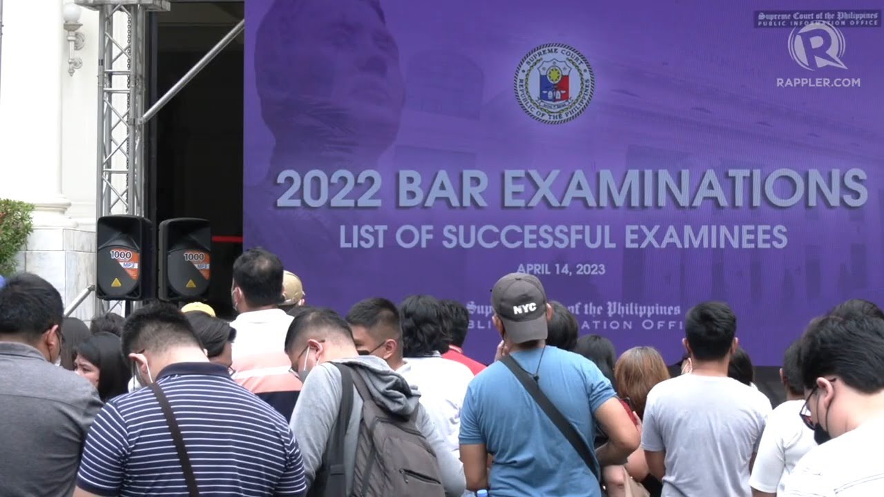 PANOORIN: Iba’t ibang mukha ng tagumpay sa 2022 Bar Exams