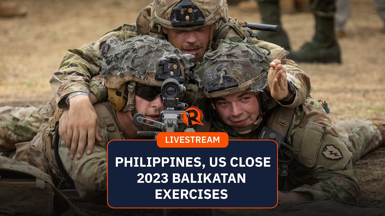 LIVESTREAM: Philippines, US close 2023 Balikatan exercises