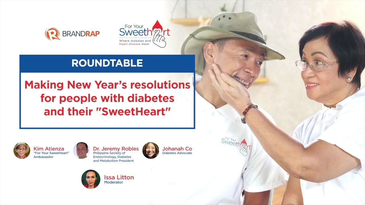 ROUNDTABLE: Making New Year’s resolutions for people with diabetes and their ‘SweetHeart’