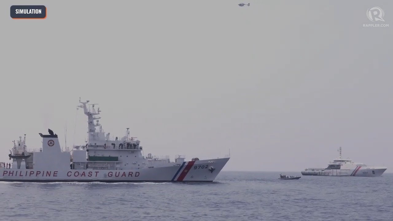 WATCH: Philippines, US, Japan coast guards ‘intercept’ weapons in maritime drill