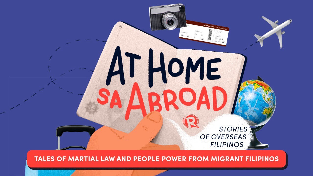 At Home sa Abroad: Tales of Martial Law, People Power from migrant Filipinos