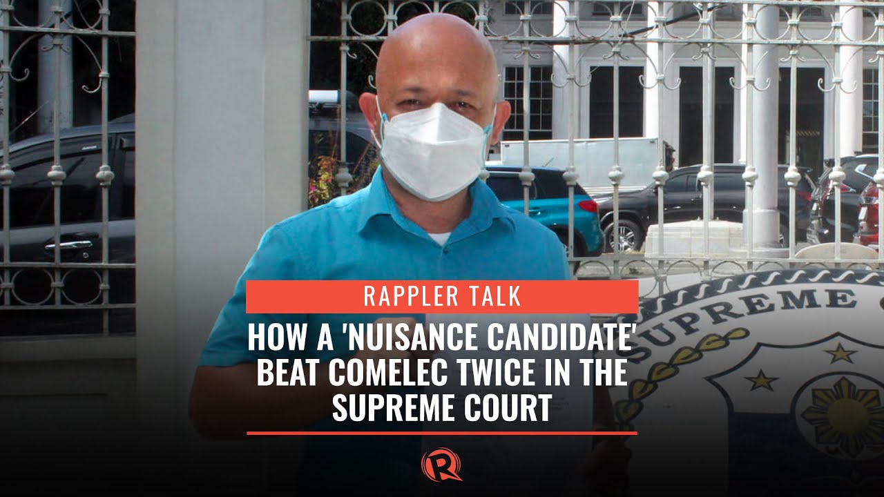 Rappler Talk: Norman Marquez on beating the Comelec twice in the Supreme Court