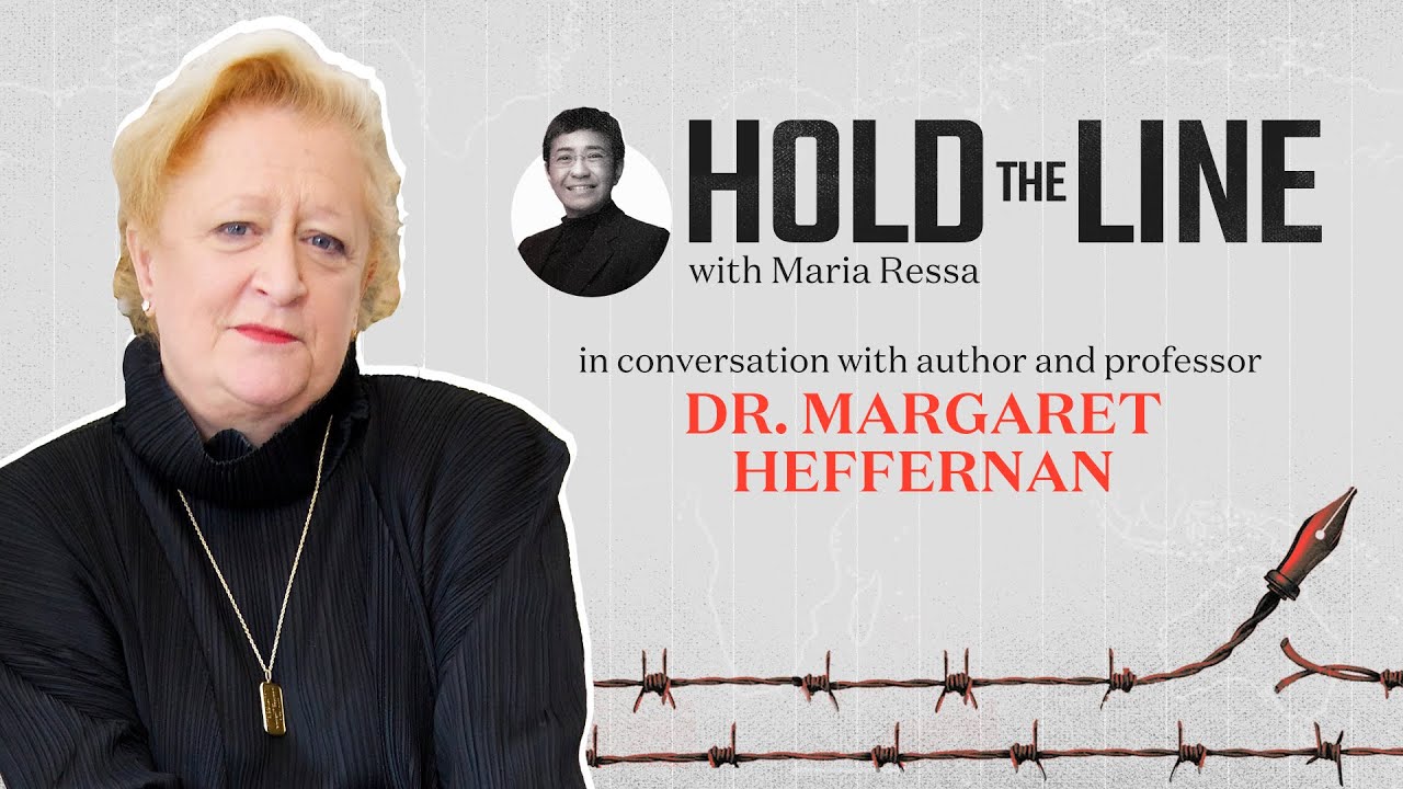 Maria Ressa in conversation with author Dr. Margaret Heffernan