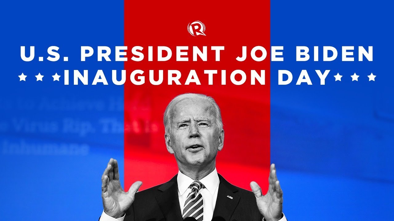 LIVESTREAM: Inauguration of Joe Biden as US president