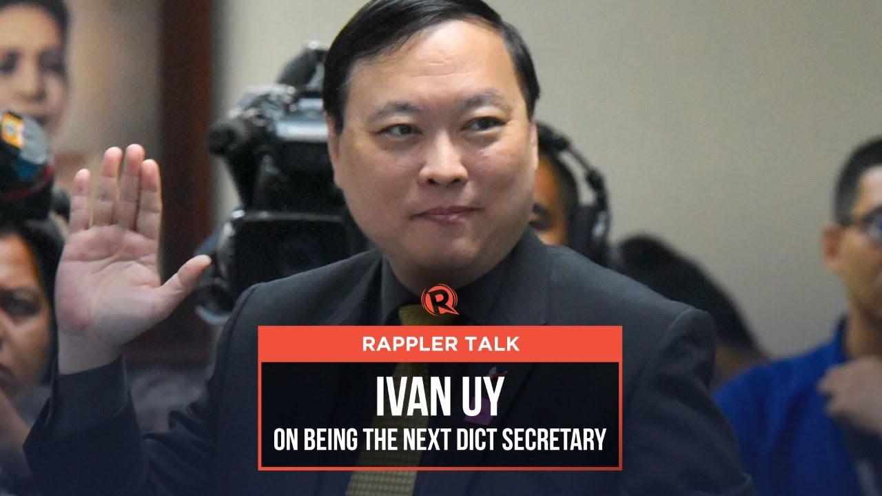 Rappler Talk: Ivan Uy on being next DICT secretary