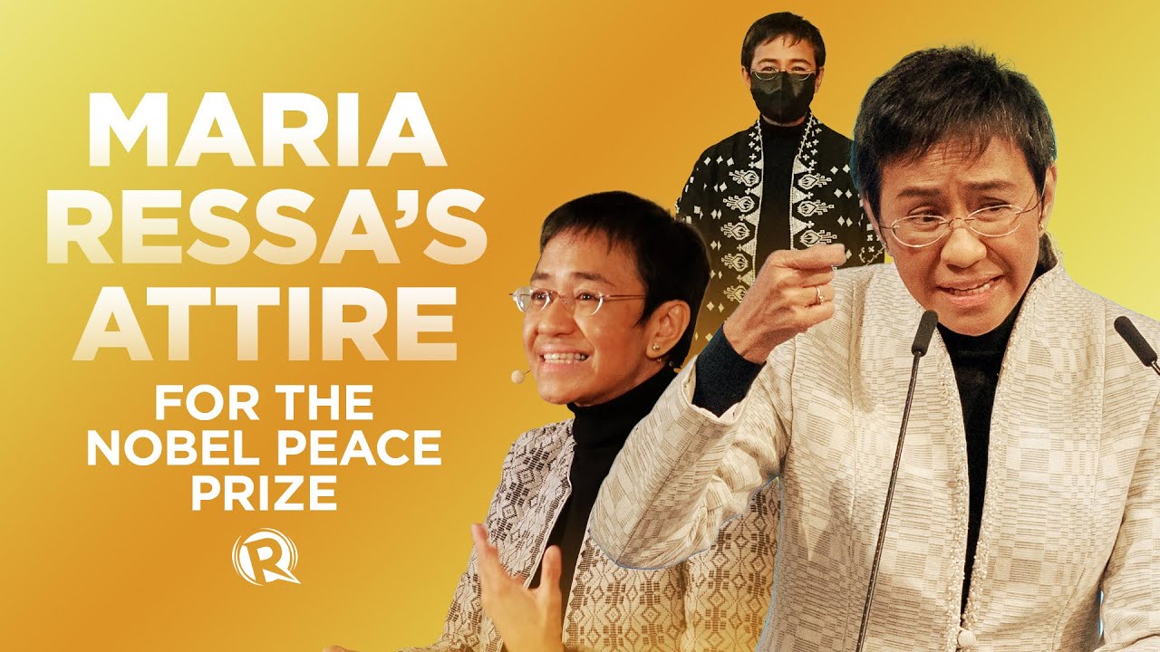 WATCH: A rundown of Maria Ressa’s Nobel Peace Prize attire