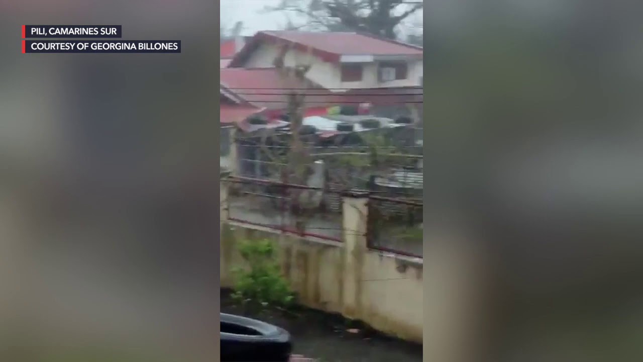 WATCH: After Super Typhoon Rolly, parts of Bicol flooded again due to Typhoon Ulysses