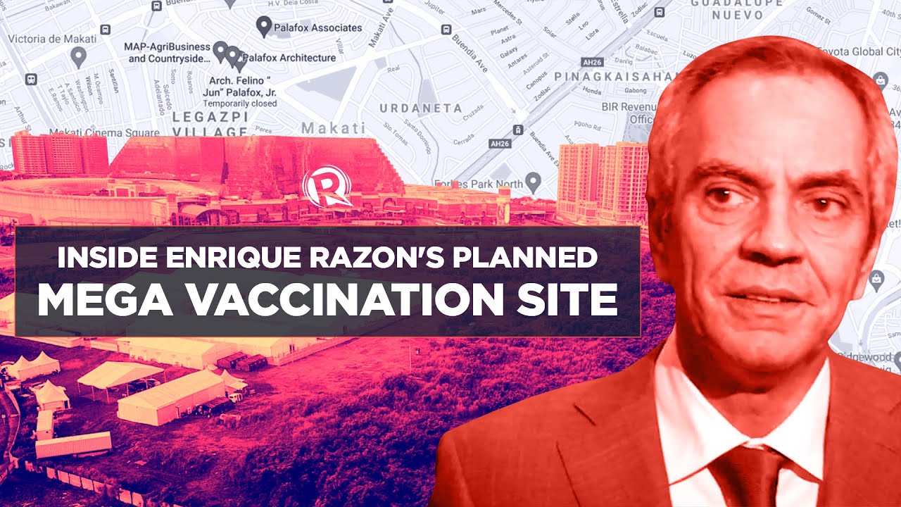 WATCH: Inside Enrique Razon’s planned mega vaccination site