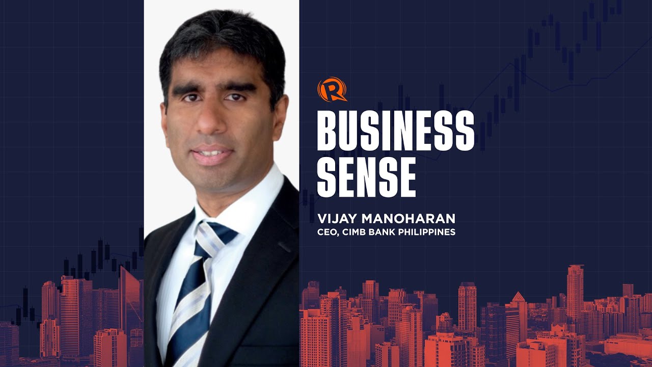 Business Sense: CIMB Bank Philippines CEO Vijay Manoharan